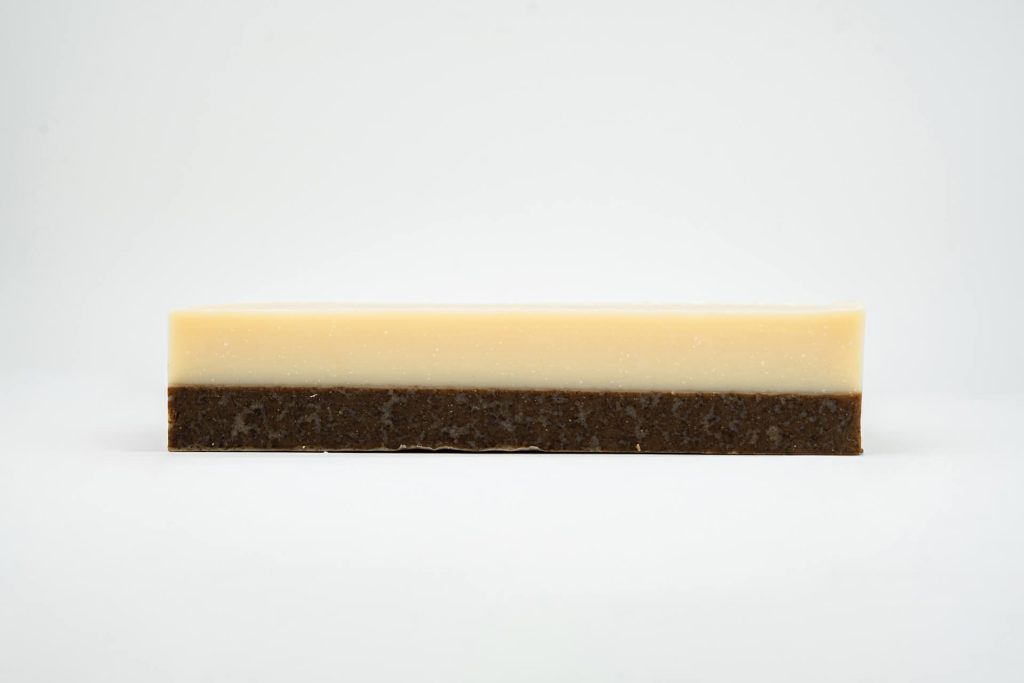 Calup de săpun natural cu mentă și cafea