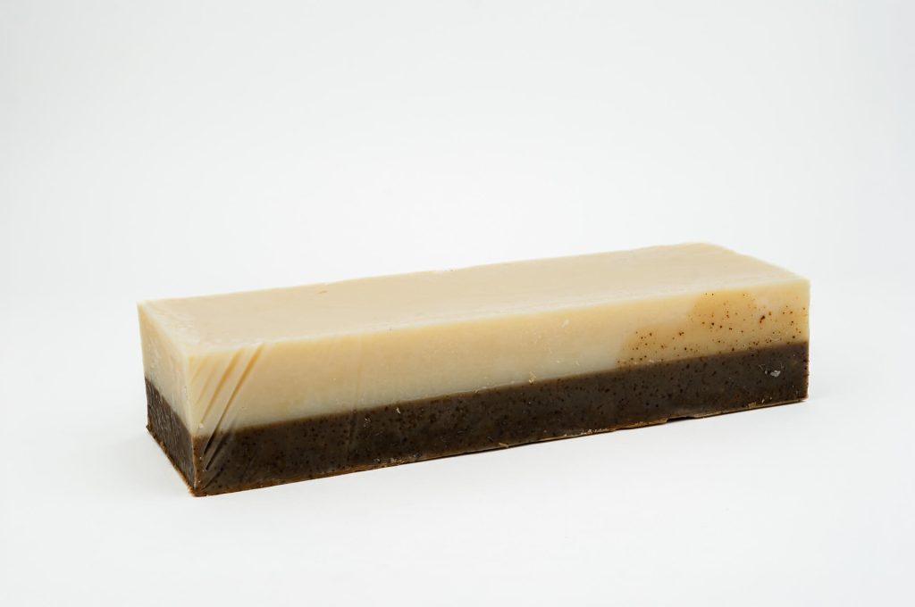 Calup de săpun natural cu mentă și cafea