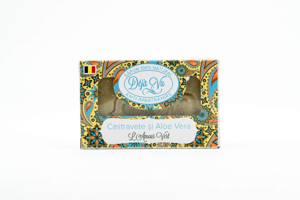 Săpun natural cu aloe vera și castravete