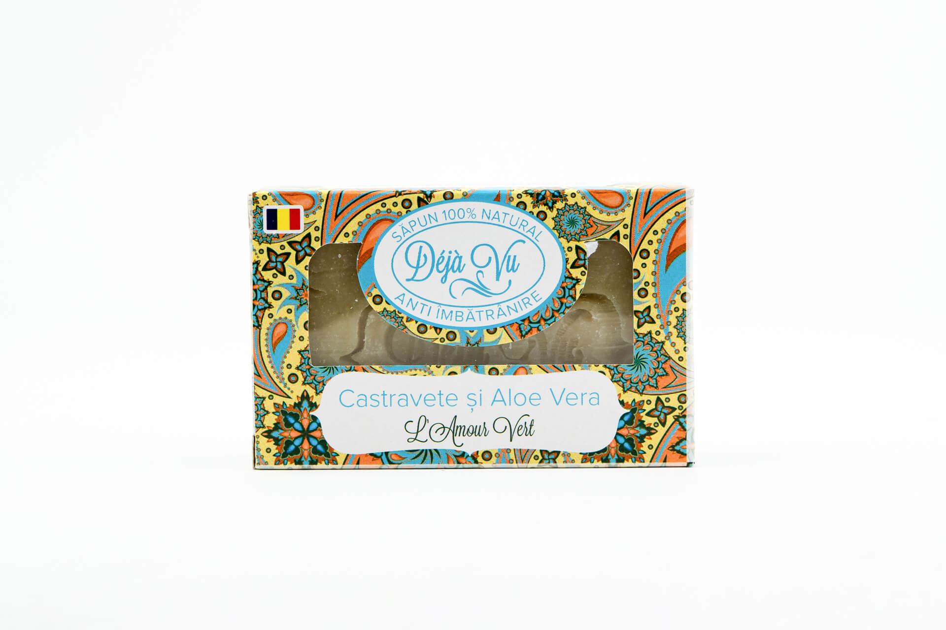 Natural soap with aloe vera and cucumber