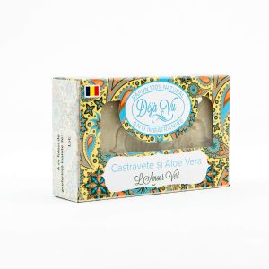 Natural soap with aloe vera and cucumber