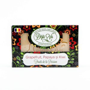Săpun natural cu grapefruit, papaya și kiwi