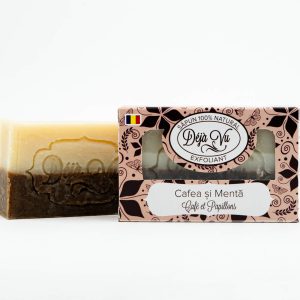Săpun natural cu mentă și cafea