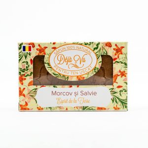 Săpun natural cu morcov și salvie