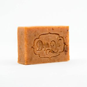 Natural soap with carrot and sage