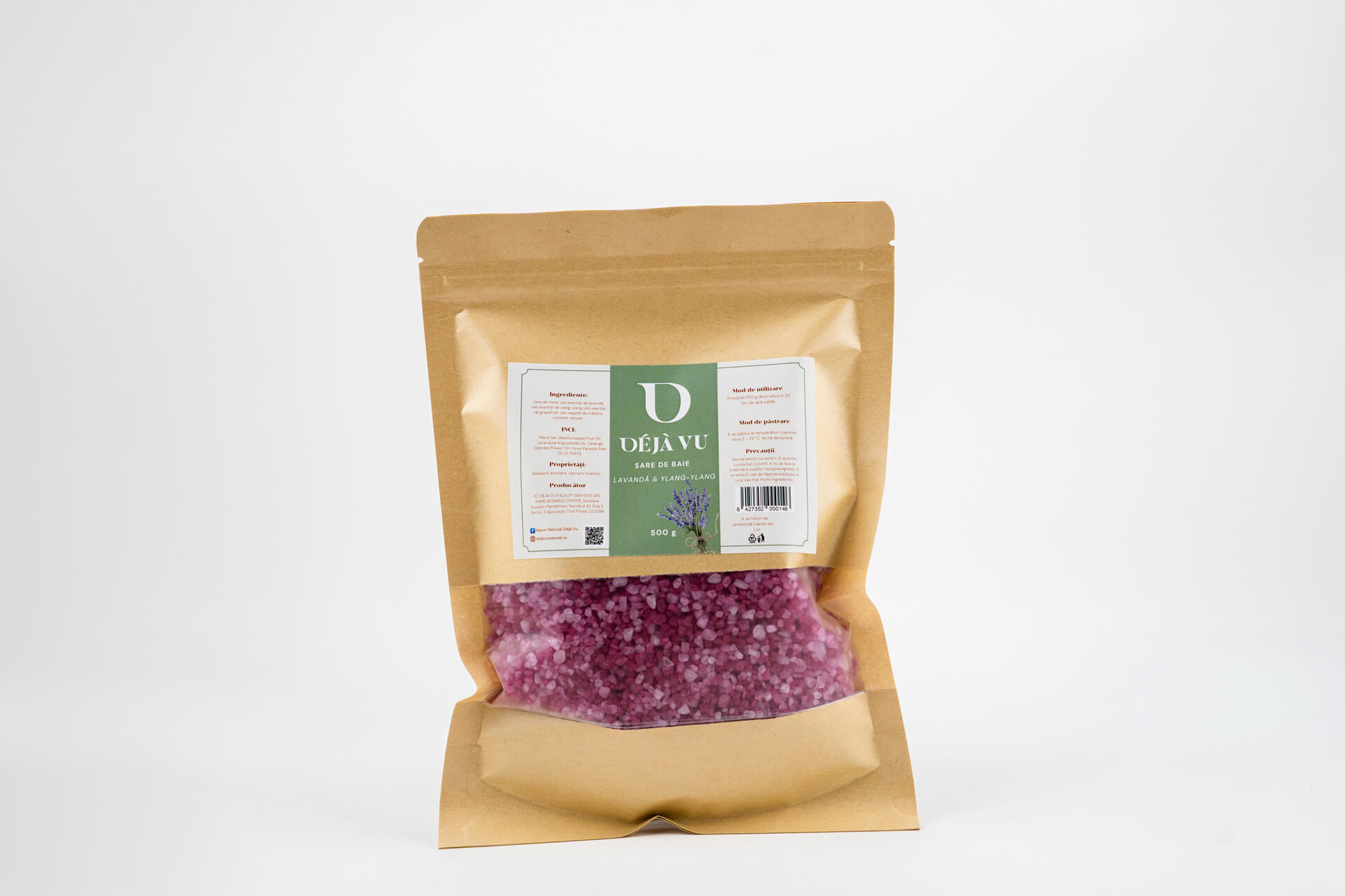 Bath salt with lavender and ylang-ylang