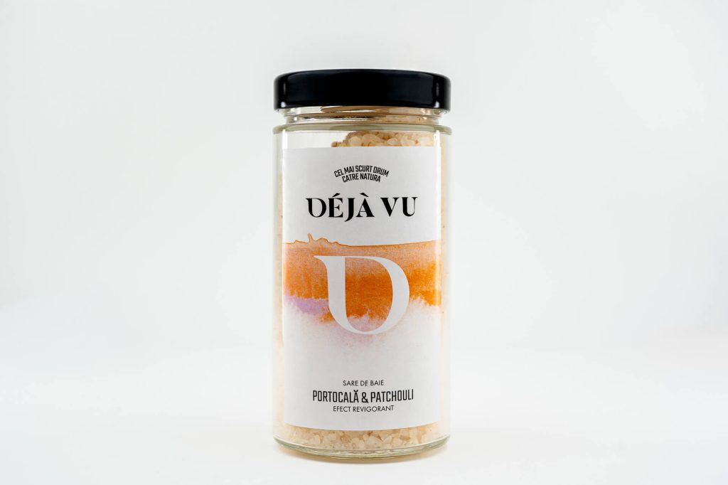Sare de baie cu portocală și patchouli