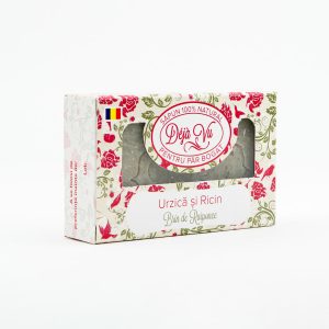 Natural shampoo with nettle and castor oil