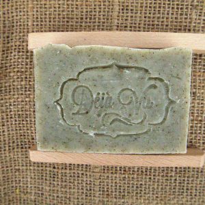 Handmade set: Natural shampoo with nettle and castor oil + bamboo soap dish