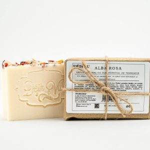 Alba Rosa - Săpun natural cu ulei esențial de trandafir 5